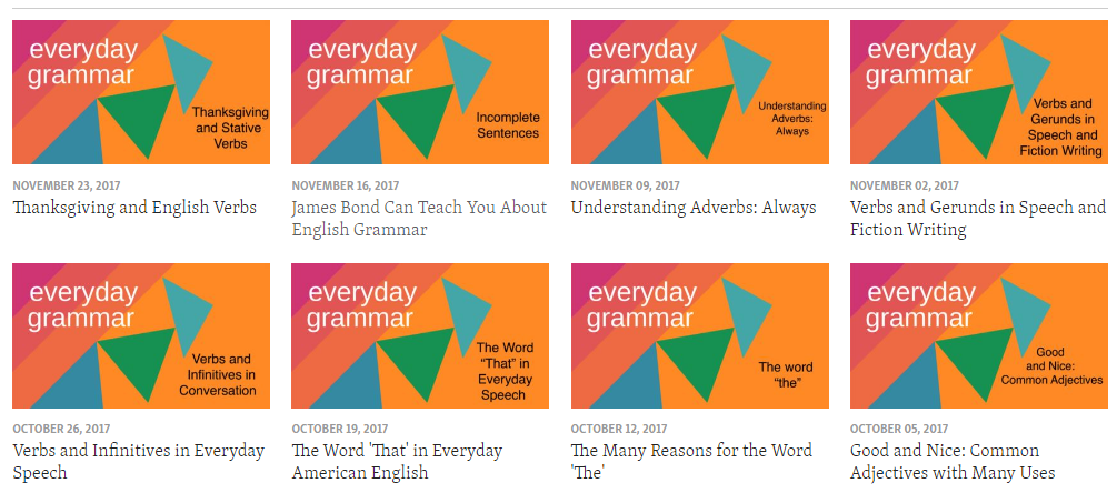 VOA Everyday Grammar