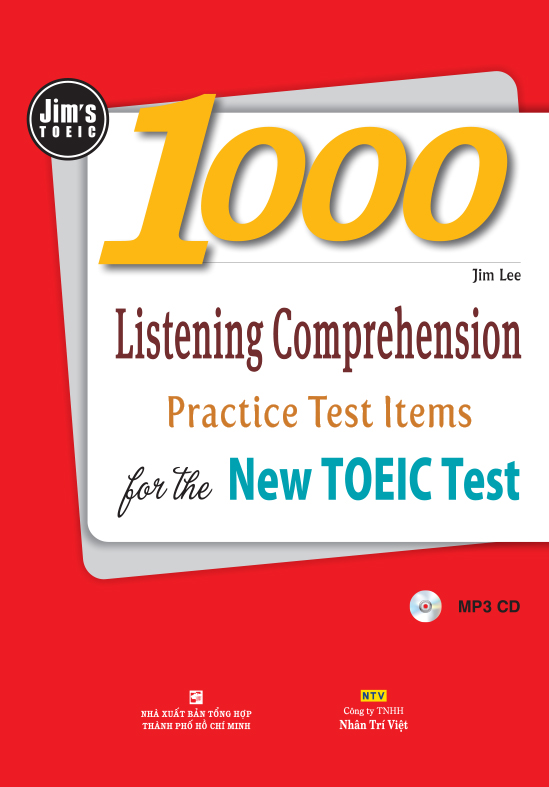1000 LISTENING COMPREHENSION PRACTICE TEST ITEMS FOR THE NEW TOEIC TEST