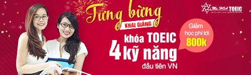 Lộ trình học tinh gọn của khóa học toeic 4 kỹ năng tại Ms Hoa toeic