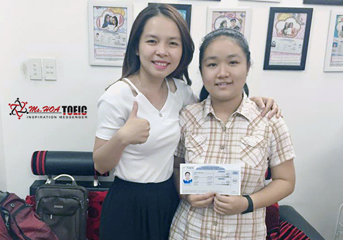 Chứng chỉ tiếng anh TOEIC gọi tên cô gái Tây Nguyên Nguyễn Thanh Ngân với 965 điểm