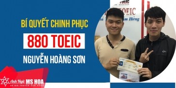 Hành trình xương máu cấp tốc đạt 880 TOEIC
