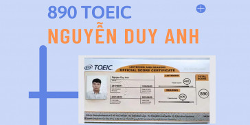Kinh nghiệm chinh phục 890 TOEIC chỉ sau một tháng luyện đề Kinh nghiệm chinh phục 890 TOEIC chỉ sau một tháng luyện đề