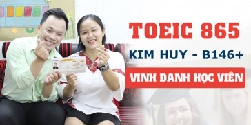 Tự tin xin việc ở công ty nước ngoài với 865đ TOEIC