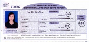 Ngô Thị Bích Ngọc - B74 (895 điểm) Anh tài hội tụ