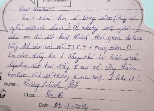  “ Sau 2 tháng học tại trung tâm em cảm thấy Tiếng Anh cũng bình thường thôi cô nhỉ?” – Chia sẻ từ học viên lớp Pre80