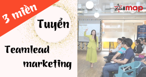 IMAP Tuyển Dụng - MARKETING Team Leader thu nhập 1000$++