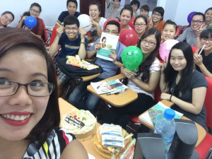Cảm nhận B128 - Món quà sinh nhật quá dễ thương tặng Ms Hoa TOEIC <3 