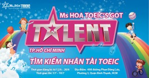 Cuộc thi TOEIC Got Talent - Tìm kiếm nhân tài TOEIC tại Hồ Chí Minh