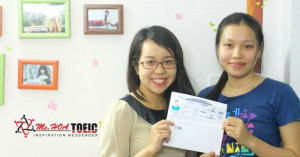 875 TOEIC từ Tố Uyên - tăng 280 điểm so với đầu vào