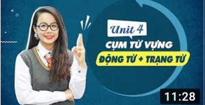 Unit 4: Cụm Động từ + Trạng từ