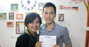 Hà Huy Khiêm B163 đạt 805 TOEIC