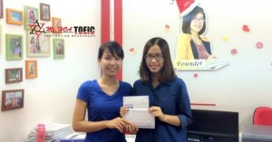 Chúc mừng Giang Thanh - 875 TOEIC