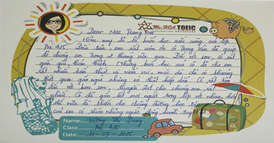 Mặc dù tìm hiểu thông tin qua mạng nhưng em đã không sai lầm khi chọn Trung tâm Ms Hoa Toeic
