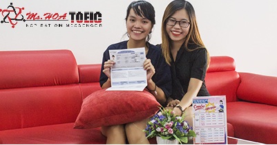 “Mình rất thích Trung tâm Ms Hoa TOEIC, sau khóa học sẽ giới thiệu cho bạn bè