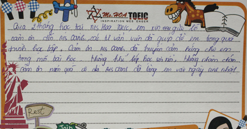 Với nhiệt huyết và sự yêu nghề, em thực sự thấy hứng thú hơn với “công cuộc” trau dồi Tiếng Anh của mình