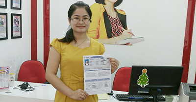 Sức bật phi thường của cô gái lớp Pre Lê Thị Thùy Trang dành 710 TOEIC.
