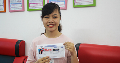 Hoàng Thị Loan - Cô sinh viên năm cuối ĐH Thương Mại bứt phá thành công với số điểm 920 TOEIC