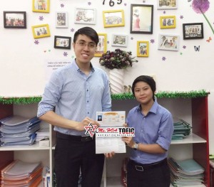 Niềm đam mê với Tiếng Anh giúp Nguyễn Ngọc Tú chinh phục tuyệt vời mục tiêu 900 TOEIC 