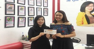 Lê Phương Anh - cô sinh viên trường Báo bứt phá thành công, dành 800 TOEIC trước ngày tốt nghiệp