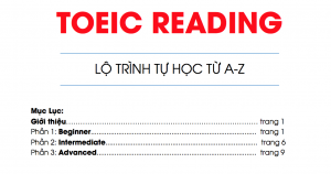 Trọn bộ tài liệu TOEIC READING từ cơ bản đến nâng cao {Full PDF}