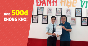 Hành trình bứt phá từ 375 đến 850 TOEIC của chàng sinh viên Kỹ thuật Hóa học 