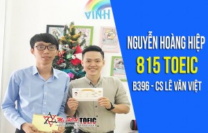 Bỏ ôn tiếng Anh ba năm, và sự quay lại ngoạn mục chạm tay vào chứng chỉ TOEIC 815