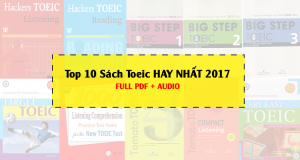 TOP 10 Tài liệu luyện thi TOEIC hay nhất năm 2018 {Full PDF + AUDIO}