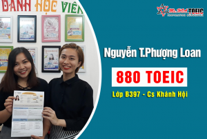 Tăng 265 điểm chỉ sau hai tháng, cô sinh viên PR cầm chắc trên tay chứng chỉ TOEIC 880
