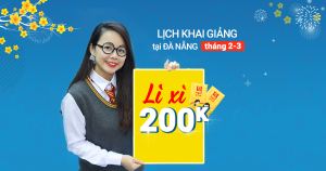 Lịch Khai Giảng các lớp TOEIC tháng 2-3/2018 tại Đà Nẵng