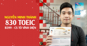 Đạt 830 TOEIC trong 1 tháng tự ôn nhờ câu thần chú ALL IN OR NOTHING