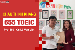 Chàng lập trình viên Châu Thịnh Khang, từ “ghét tiếng Anh lắm”, đến chứng chỉ 655 TOEIC chỉ sau hai tháng