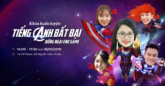 Khóa huấn luyện Tiếng Anh FREE