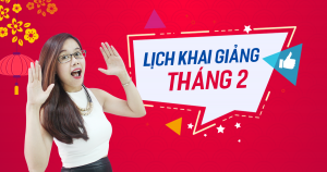Lịch khai giảng các lớp TOEIC tháng 2/2019 tại TP. Hồ Chí Minh