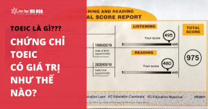TOEIC là gì? Bằng TOEIC, chứng chỉ TOEIC có giá trị như thế nào?