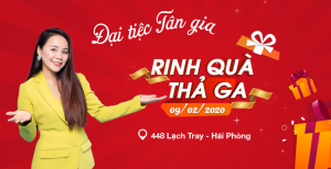 Ring quà thả ga tại Lạch Tray Hải Phòng với cơ sở Anh Ngữ mới