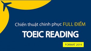 TOEIC Reading: Chiến Thuật Làm Bài Thi Reading Hiệu Quả