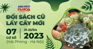 Đổi sách cũ - Lấy cây mới cùng Anh ngữ Ms Hoa