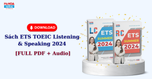 Tải Sách ETS TOEIC Listening & Speaking 2024 [FULL PDF + Audio]
