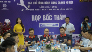 [Người đưa tin] IMAP Việt Nam tài trợ giải bóng đá Báo chí đồng hành cùng doanh nghiệp lần thứ 3