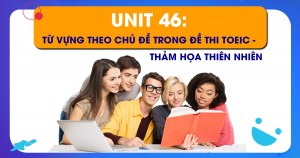 Unit 46: Từ vựng theo chủ đề trong đề thi Toeic - Thảm họa thiên nhiên