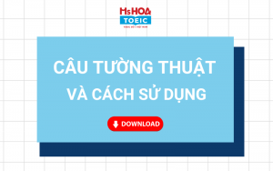 Học Nhanh 3 Dạng Cấu Trúc Câu Tường Thuật Và Cách Sử Dụng 