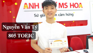 Nguyễn Văn Tý – chàng IT trẻ nhanh gọn chinh phục 805 TOEIC ngay từ lần đầu tiên