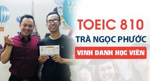 Bí quyết chinh phục 810 điểm TOEIC: QUYẾT TÂM