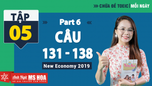 Khóa Luyện đề TOEIC online - Unit 5: Chữa đề TOEIC Reading Part 6