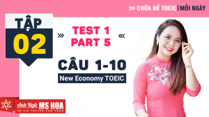 Khóa Luyện đề TOEIC online - Unit 2: Chữa đề TOEIC Listening Part 5 | Anh ngữ Ms Hoa