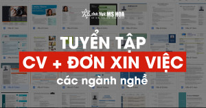 TUYỂN TẬP CV + ĐƠN XIN VIỆC TẤT CẢ CÁC NGÀNH NGHỀ BẰNG TIẾNG ANH (bản PDF + Word)