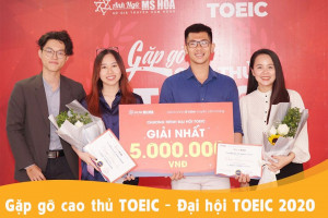 [Giáo dục thời đại] Gặp gỡ Cao thủ TOEIC 2020