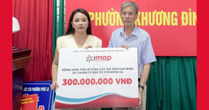 IMAP đồng hành cùng các gia đình nạn nhân tại CCMN 29/70 Khương Hạ