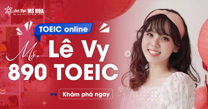 Mai Ngọc Lê Vy - Cán Đích 890 TOEIC, Học TOEIC online gặt điểm ngoài mong đợi