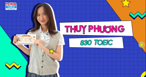 Học viên xuất sắc tăng 300 điểm TOEIC chỉ sau 2 khóa học